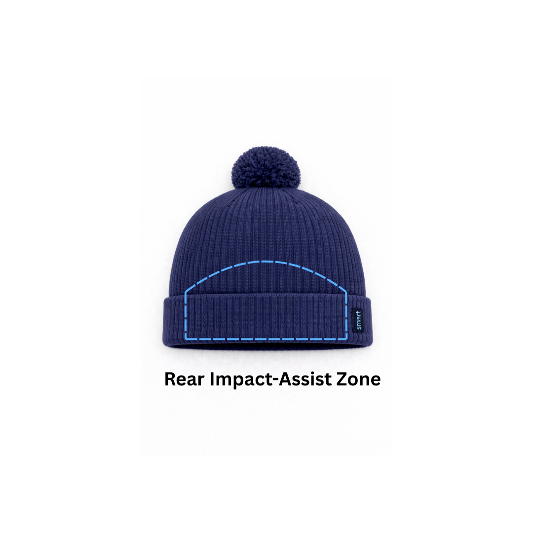 RinkSmart PondCraft Beanie™ – Impact-Assist PORON XRD® Padded Winter Hat