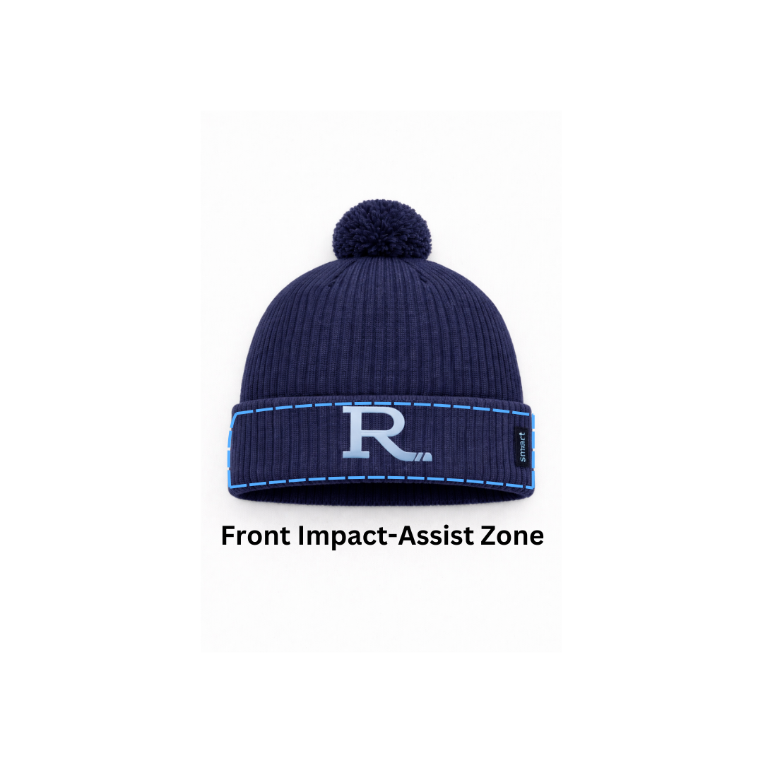 RinkSmart PondCraft Beanie™ – Impact-Assist PORON XRD® Padded Winter Hat